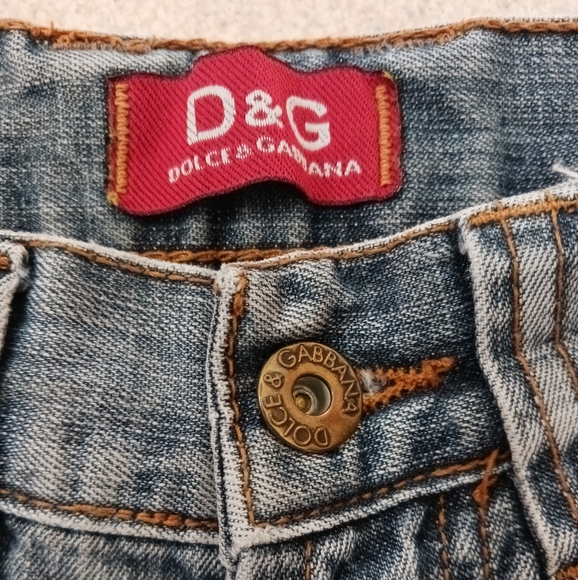 Dolce & Gabbana D&G Belt Loop Bootcut Jeans - Picture 5 of 8